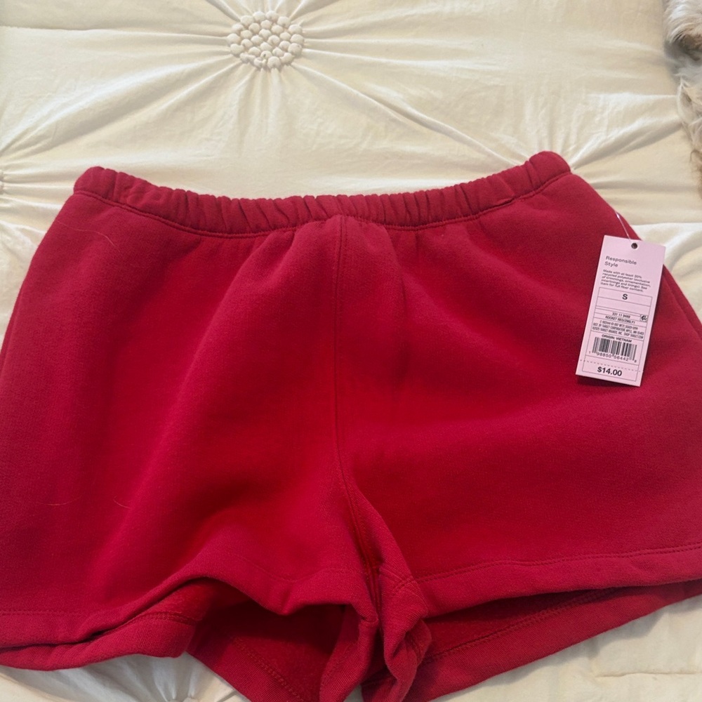 Target Women's Vibrant Red Athletic Shorts